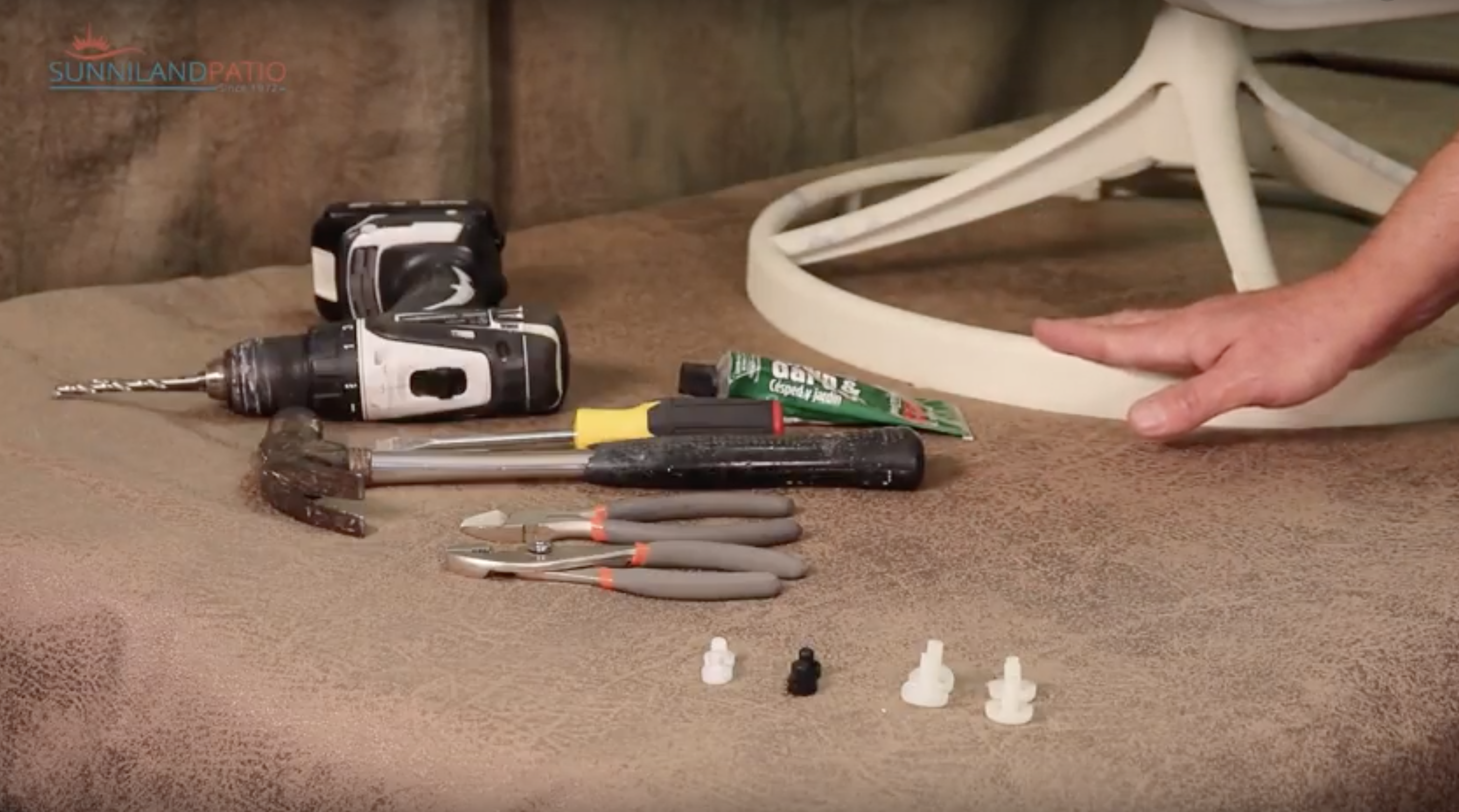 How To Install Stem Glides Sunniland Patio Patio Furniture in Boca